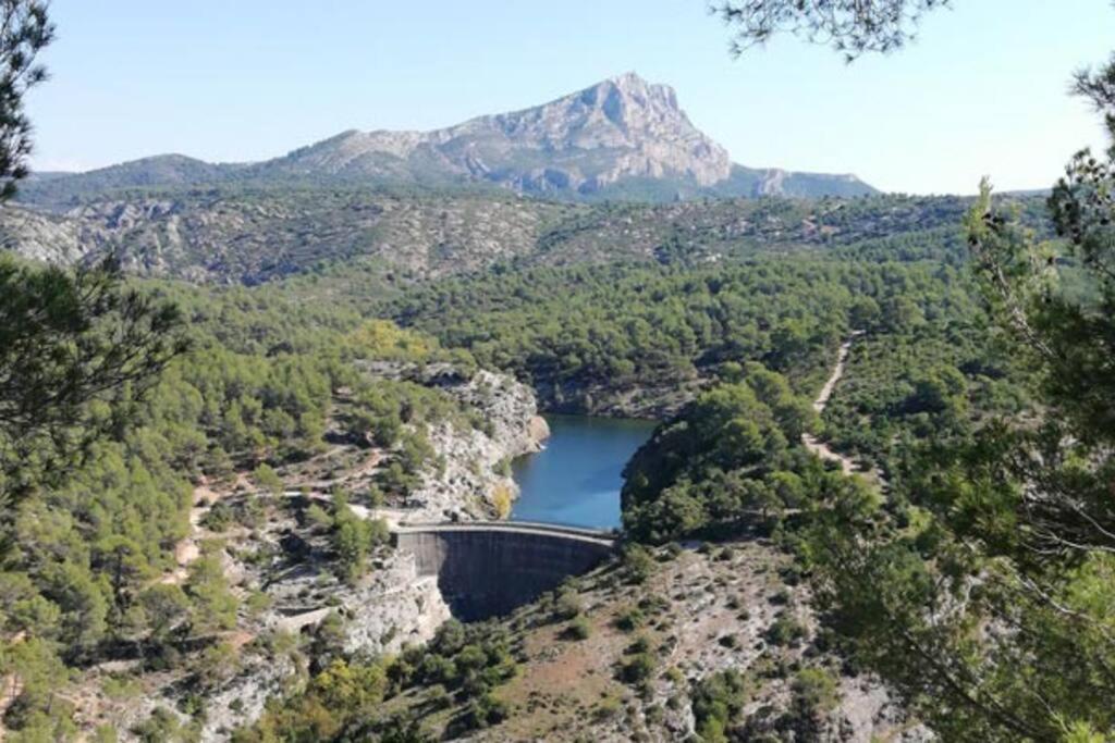 Maison + Piscine A 10 Min D'Aix En Pce Meyreuil Bagian luar foto